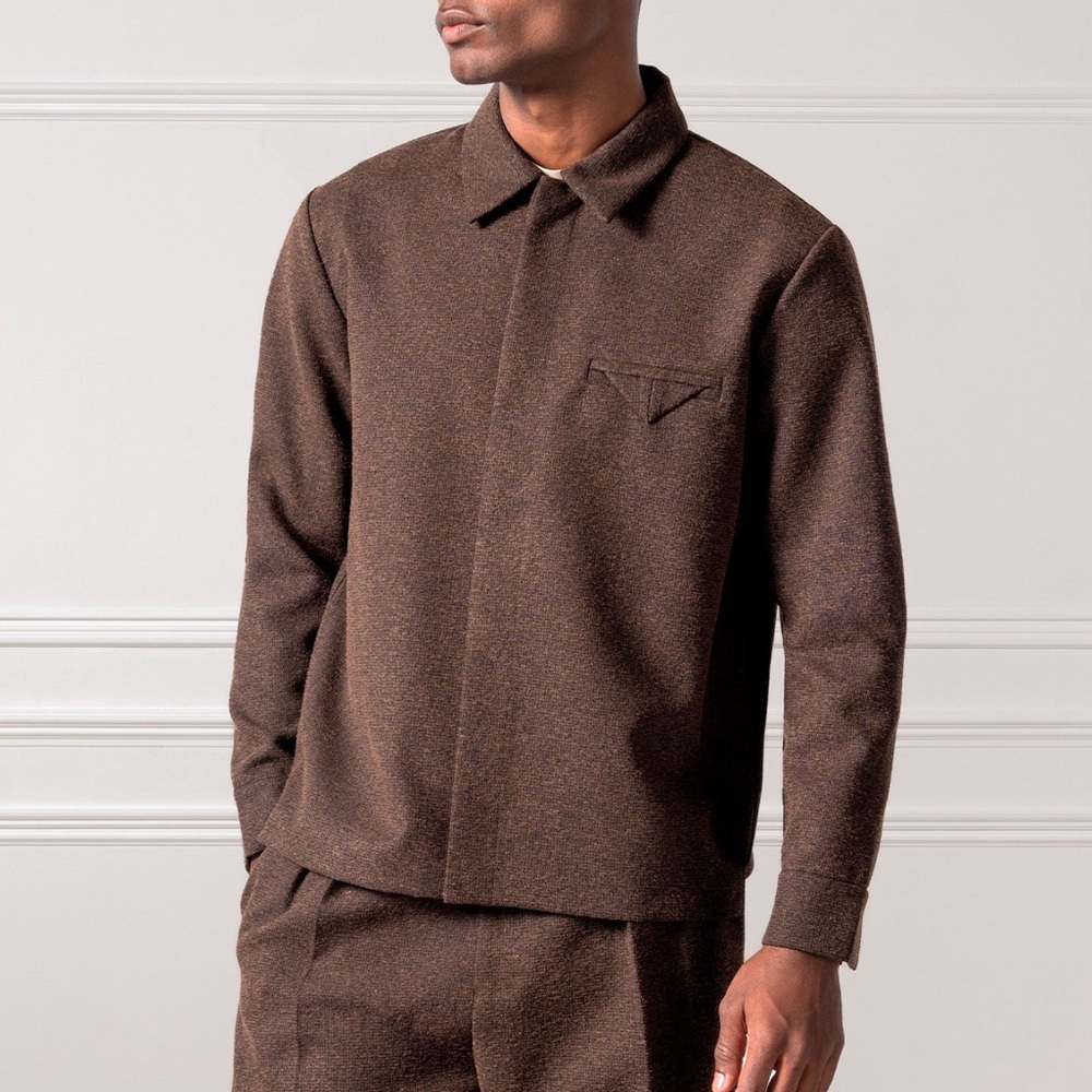 Brown Two-Piece Suit Set - Picture 7 of 11